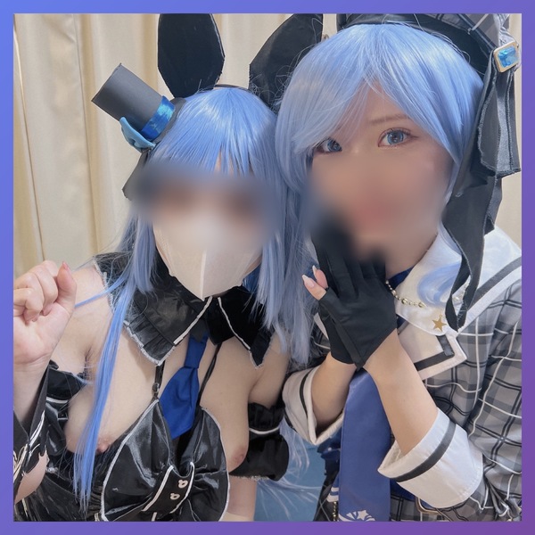 FC2-PPV-4231485 限定コスプレ【ハーレム】Vtuber星街す〇せい×兎田ぺ〇ら(バニーVer.)夢のコラボ - ManyMV